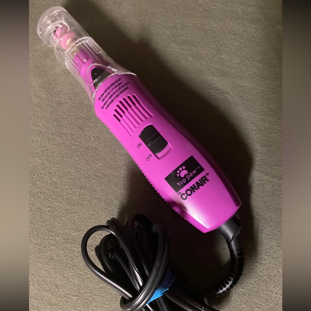Conair Electric Pet Paw Nail Filer